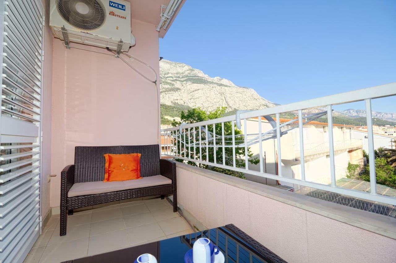 Apartman Laura Galileo Blizu Centra I Plaze Makarska Extérieur photo